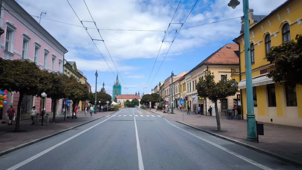 Historické centrum a Hlavná ulica v Prešove