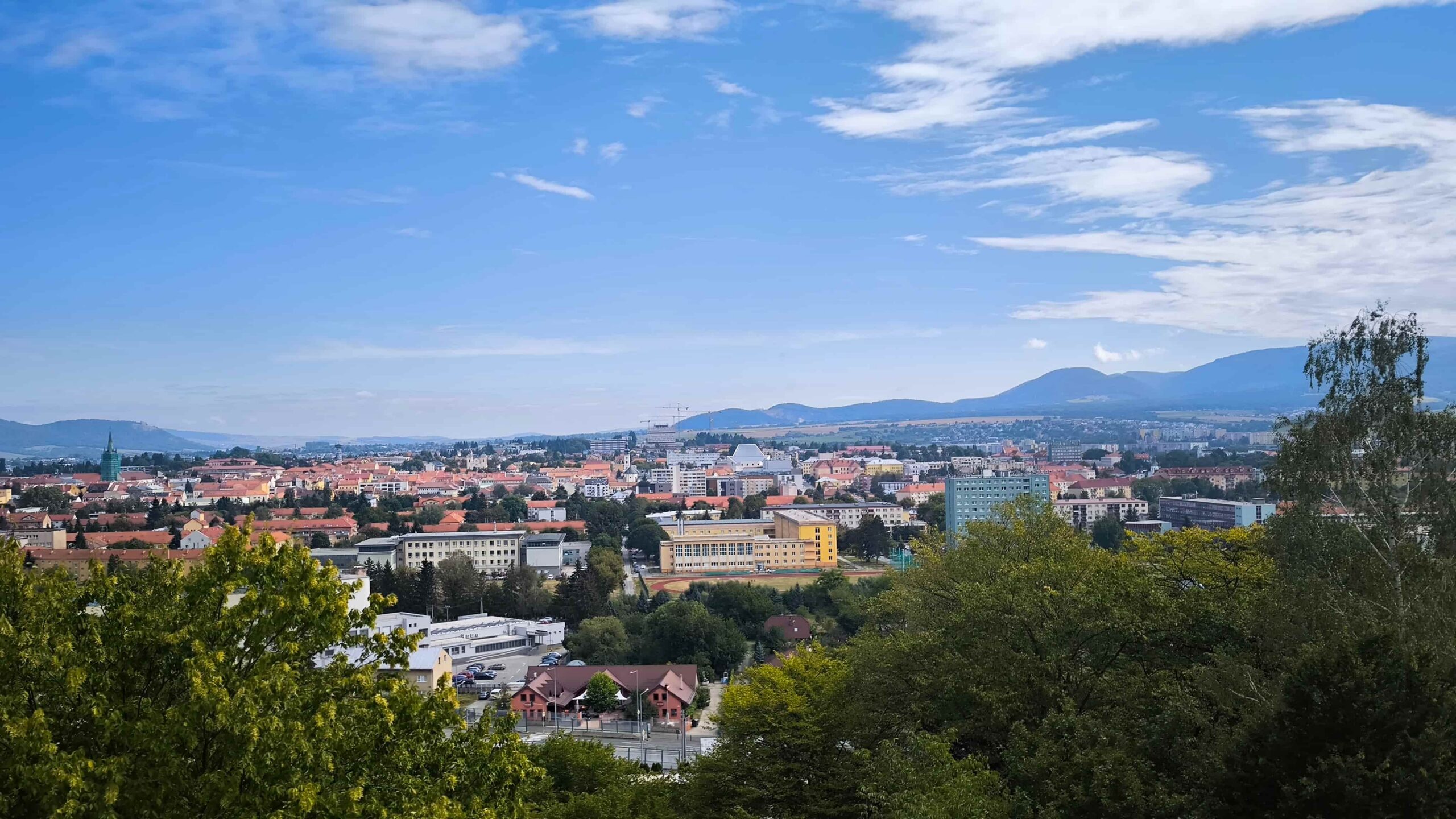 Blick auf Prešov
