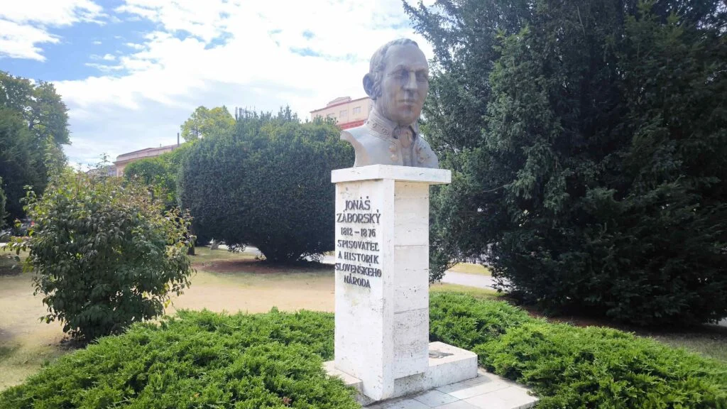 Busta Jonáša Záborského v Prešove